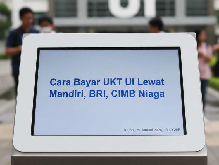 Cara Bayar UKT UI Lewat Mandiri
