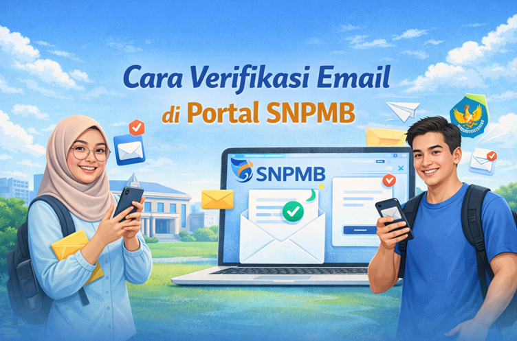Cara Verifikasi Email di Portal SNPMB
