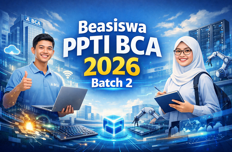 Beasiswa PPTI BCA 2026 Batch 2