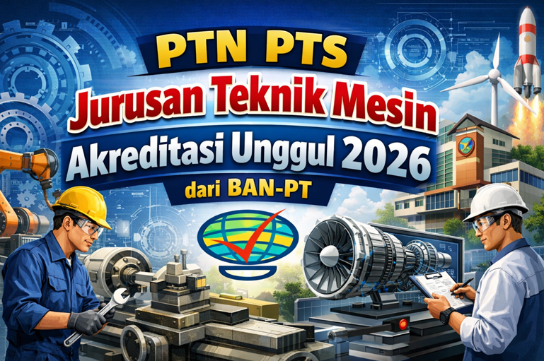 Teknik Mesin Akreditasi Unggul 2026