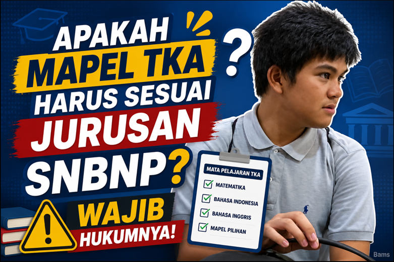 Apakah Mapel TKA Harus Sesuai Jurusan