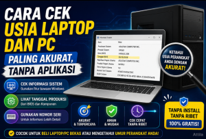 Cara Cek Usia Laptop